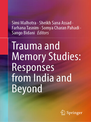 cover image of Trauma and Memory Studies
